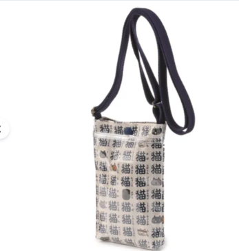日式圖案斜肩袋 (日本製)
