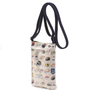 日式圖案斜肩袋 (日本製)