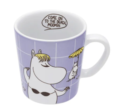 日本限定MOOMIN瓦杯 (非日本製)