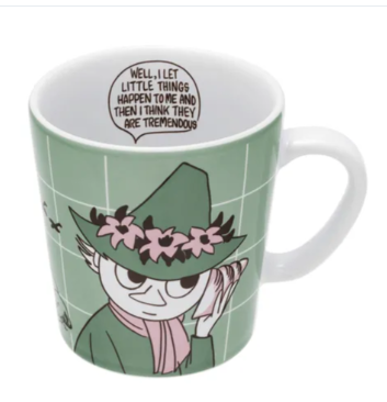 日本限定MOOMIN瓦杯 (非日本製)