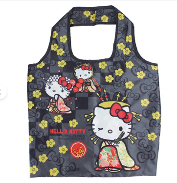 日本和風Hello Kitty環保袋 (非日本製)
