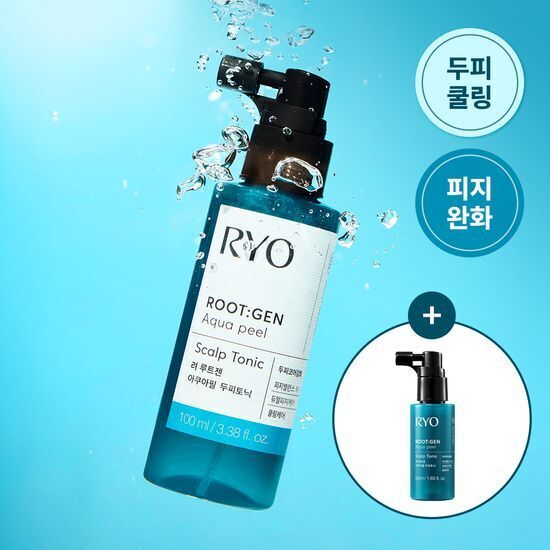 《olive young連線》Ryo Root:Gen Aqua Peel Scalp Tonic 100ml+50ML SET