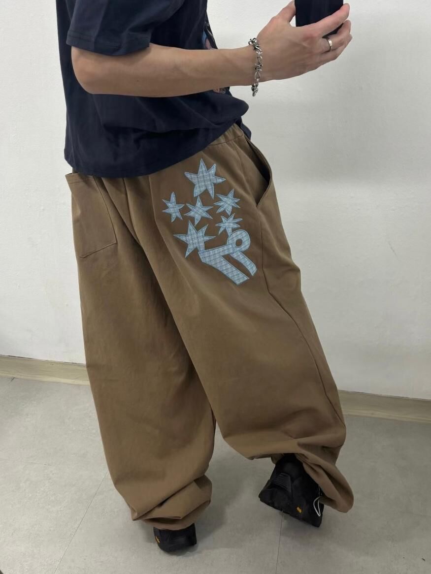 圖案鬆身褲 TAC-0263P