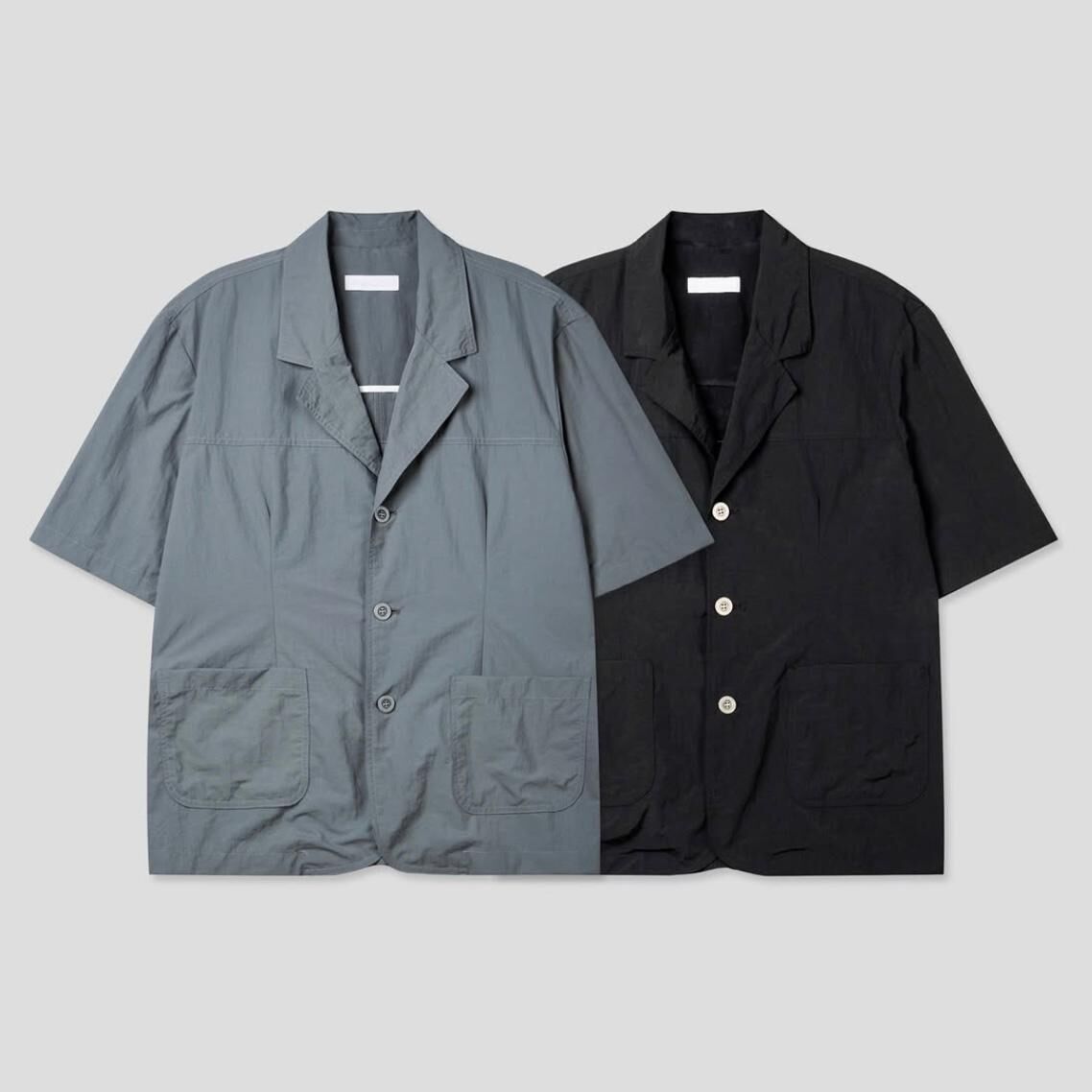 淨色短袖西裝褸 TAC-0264JK