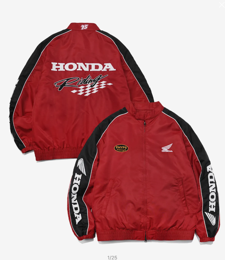 HONDA 本田 / Honda Racing Blouson_Red /  HFS1JK301ARD  /   AUG25