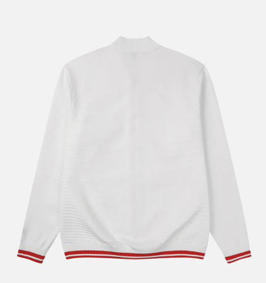 WILSON  威爾森 / 飛行員針織夾克 / 白色 / WM00445511WTA / AUG25