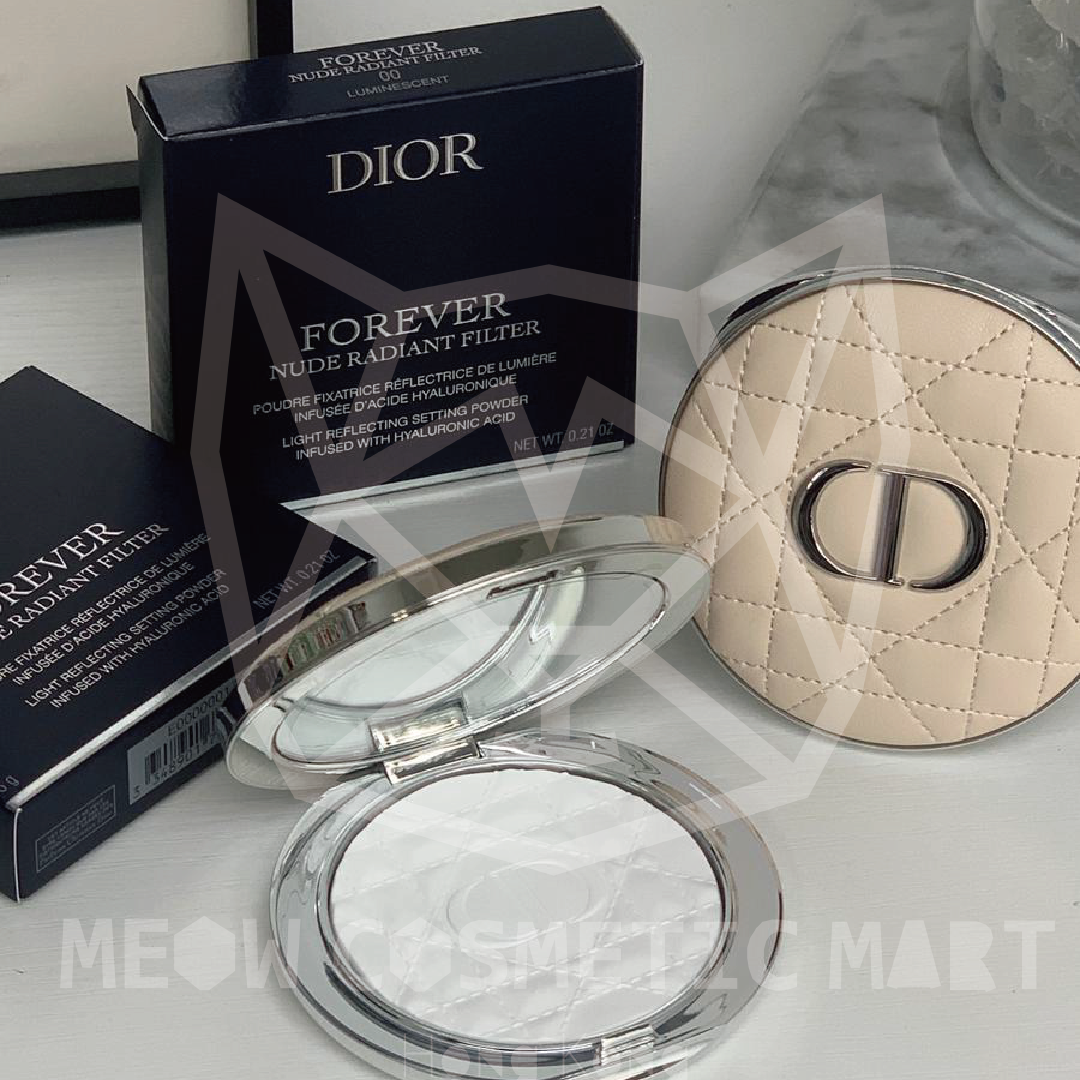 Dior - Forever Nude Radiant Filter 恆久貼肌透亮蜜粉餅 #00lumiescent