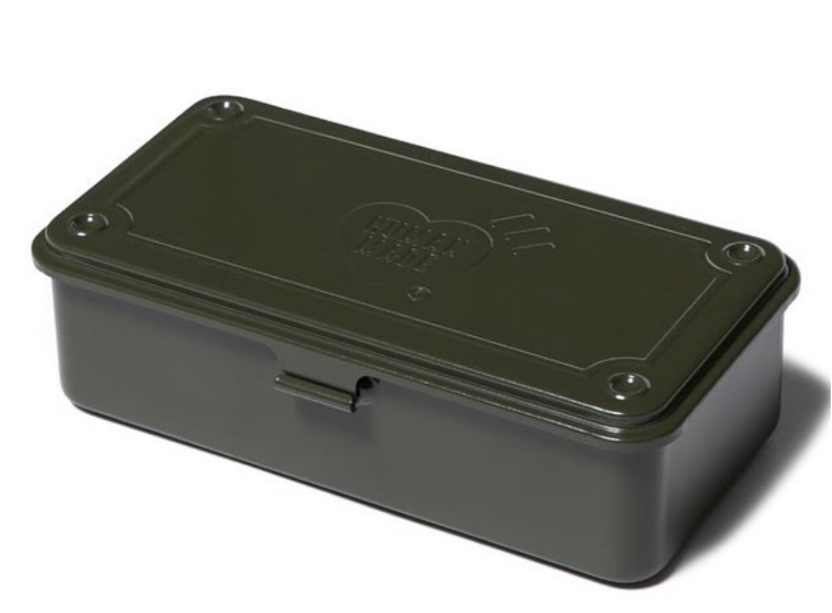 Human made metal box