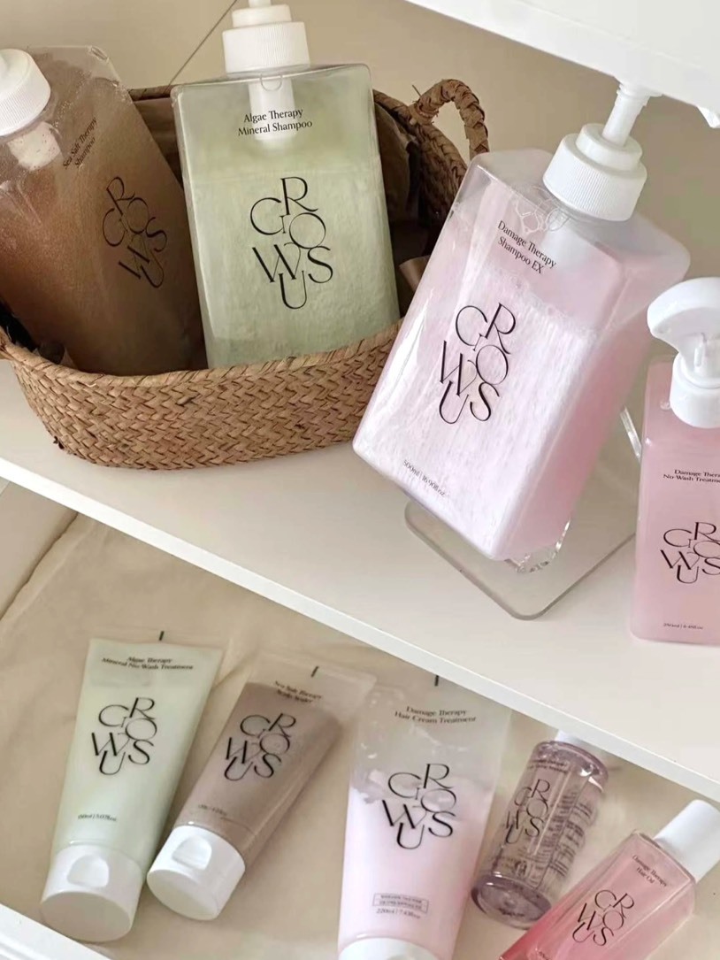 Growus 海鹽控油洗髮水 / 珍珠粉修護洗髮水