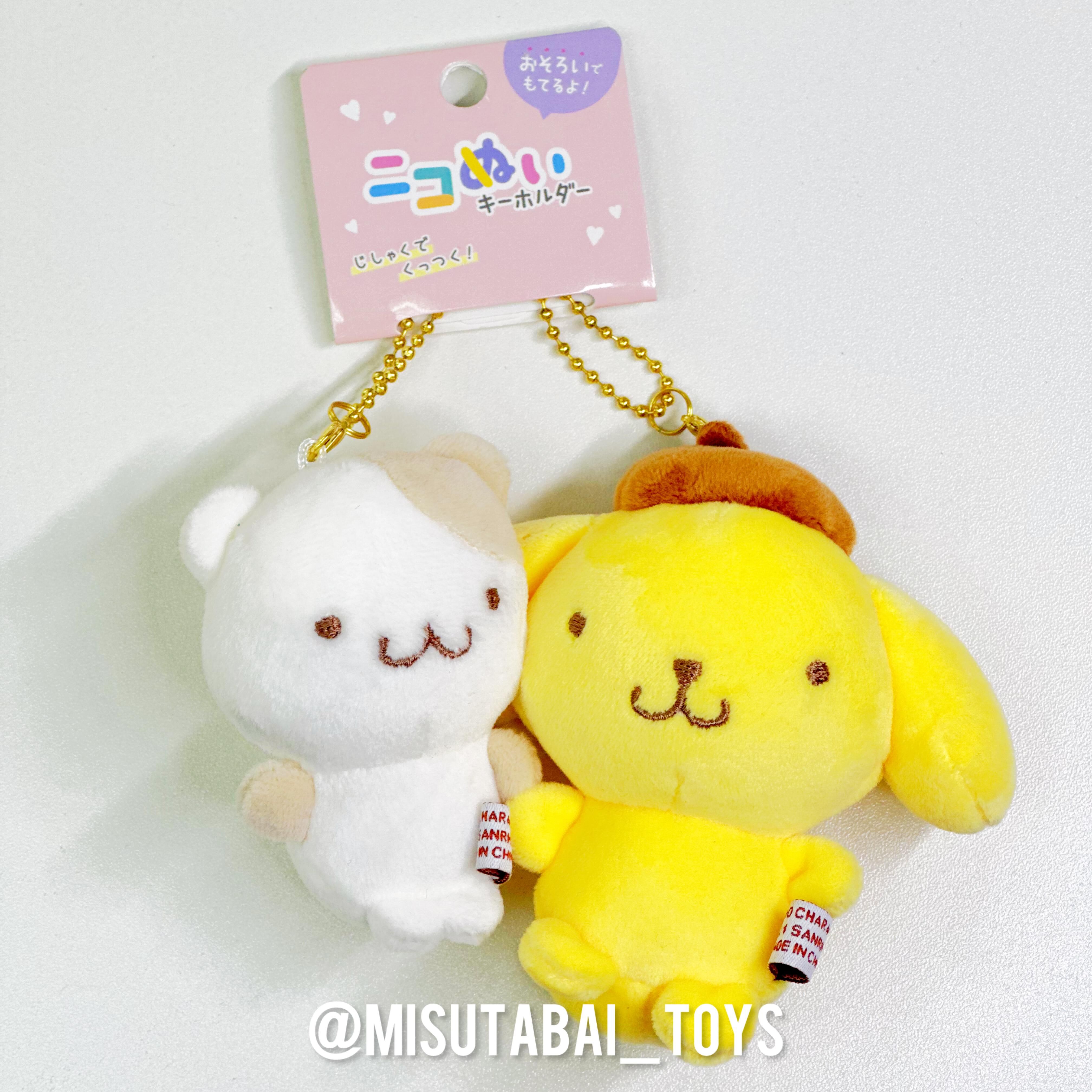 Sanrio 布甸狗 & 小貓磁石貼面公仔掛飾