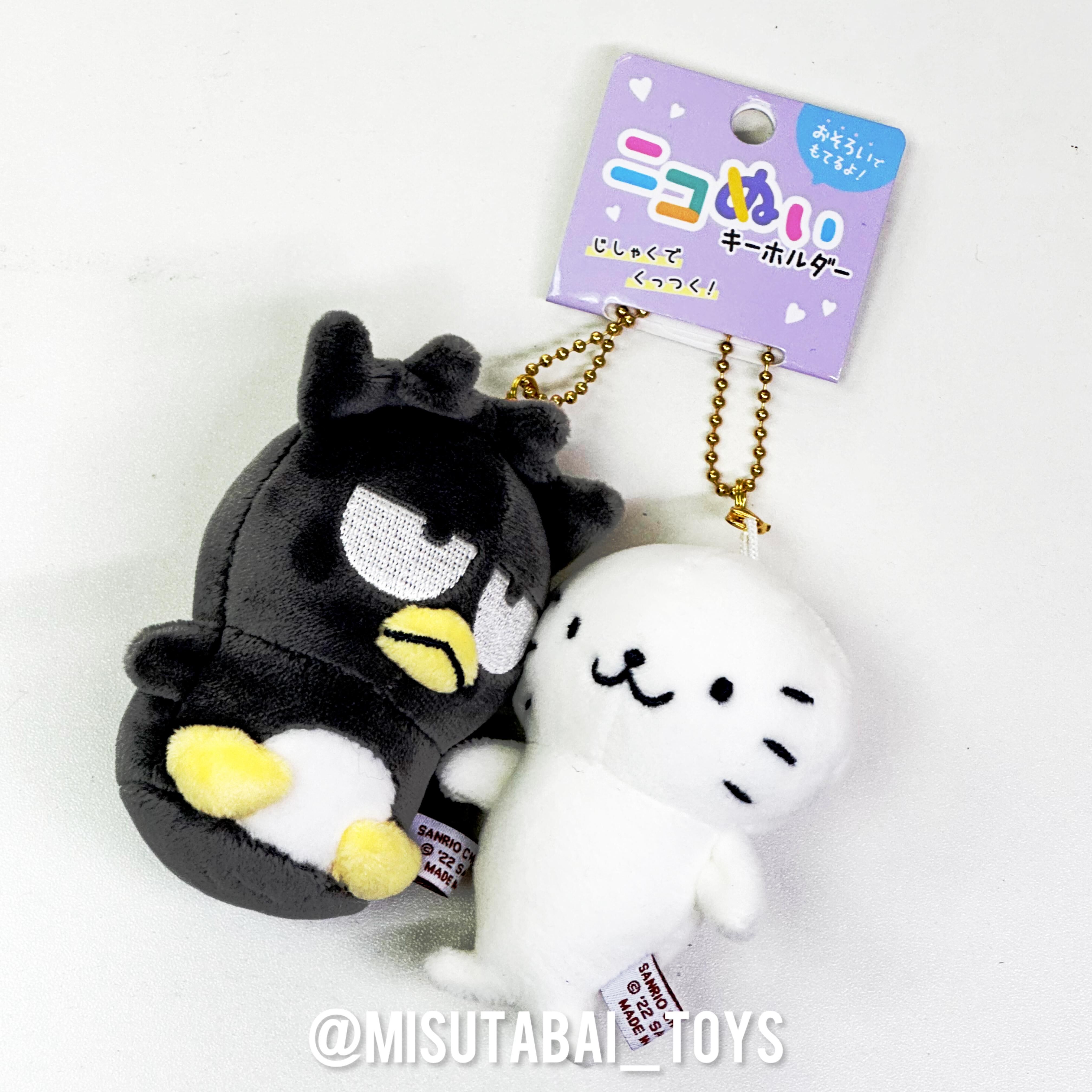 Sanrio XO & 海豹 磁石貼面公仔掛飾