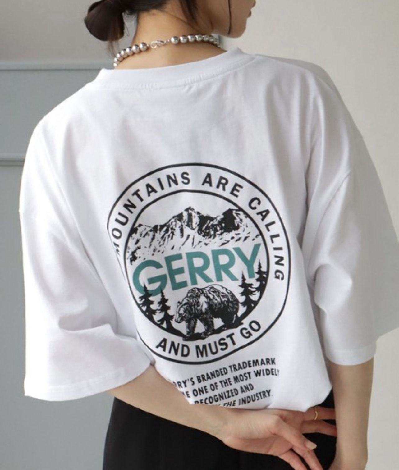 【預購】JN080204 背部印花短袖上衣