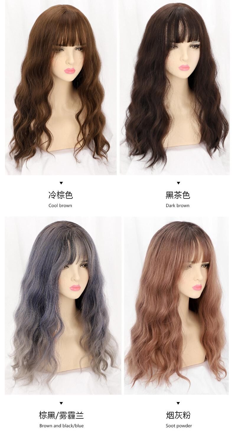 高溫絲假髮 (F款)