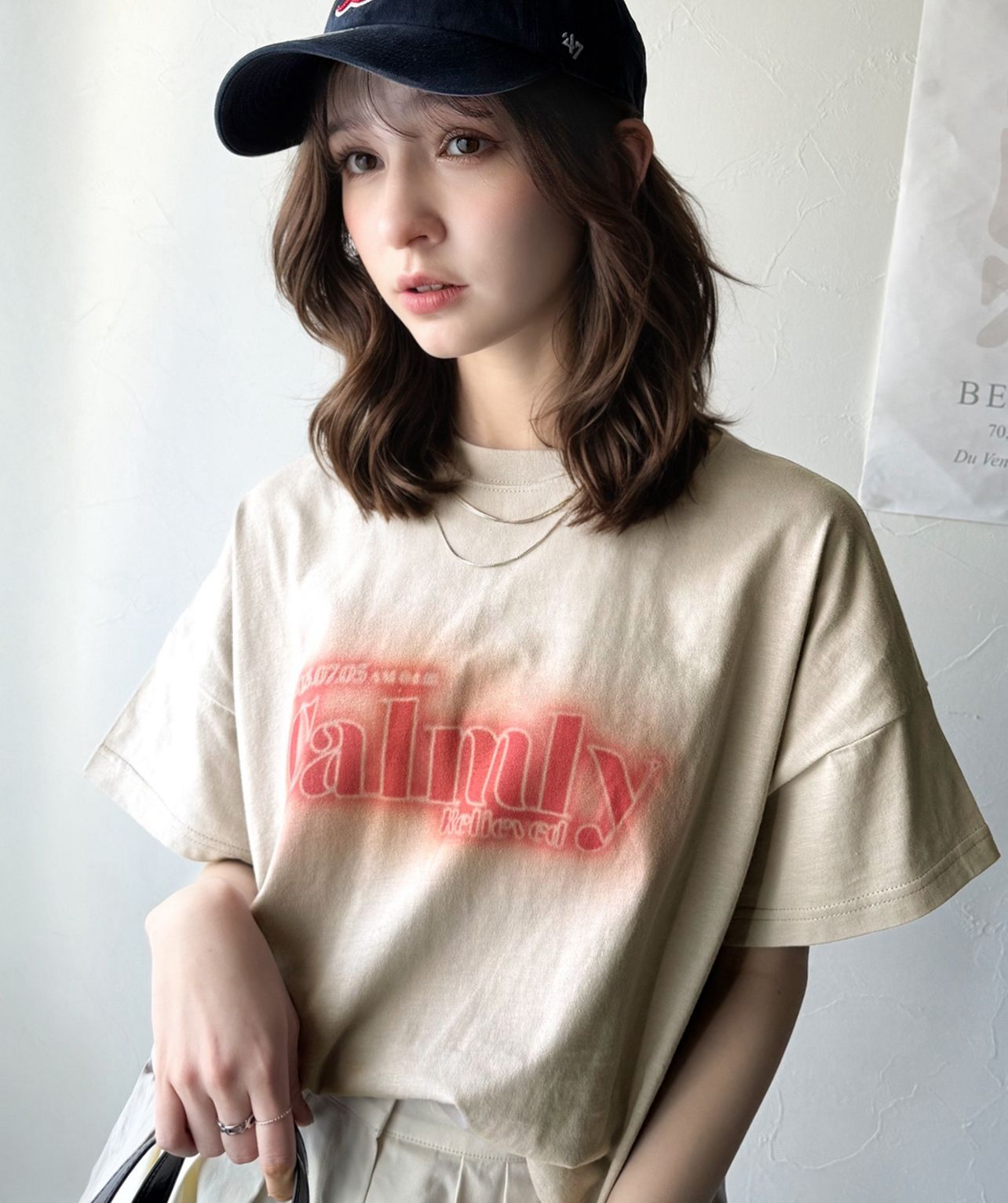 【預購】JN080206 classicalelf 圖案噴塗短袖上衣