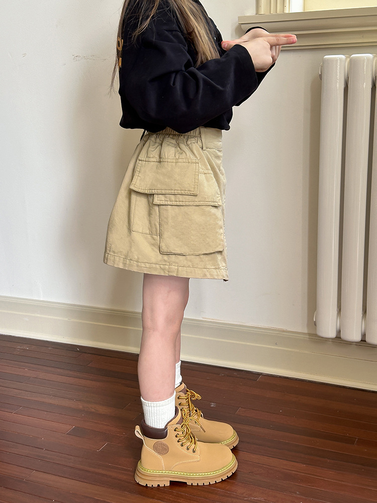 25夏 口袋工裝短裙