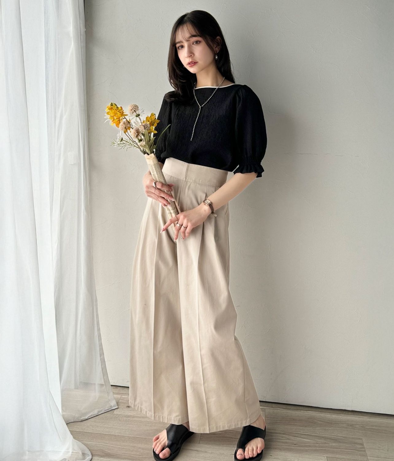 【預購】JN080209 classicalelf 燈籠袖襯衫