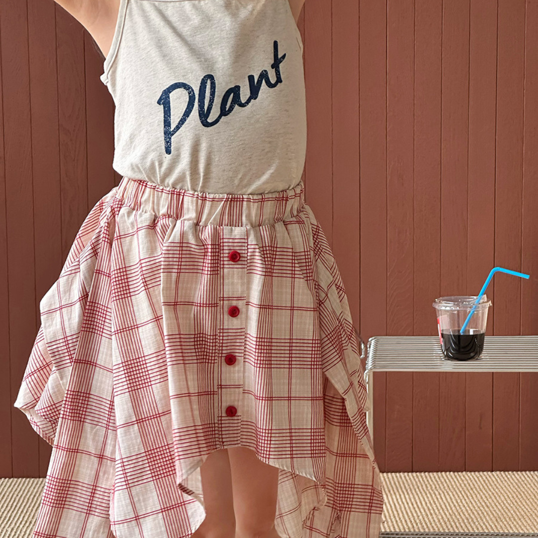 25夏 不規則街頭風短裙