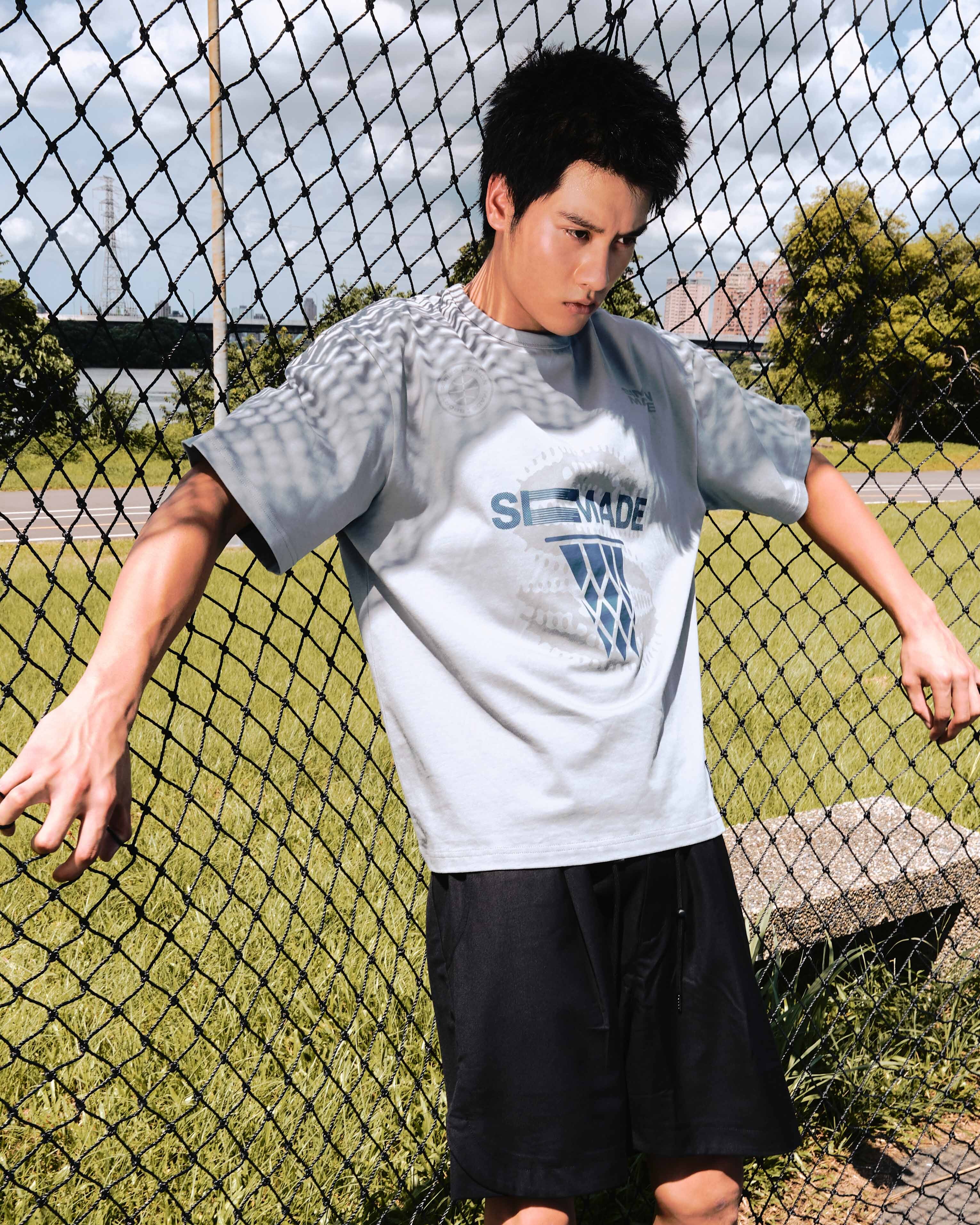 SIMON MADE TS-2523-04 灌籃時刻 籃球 短T