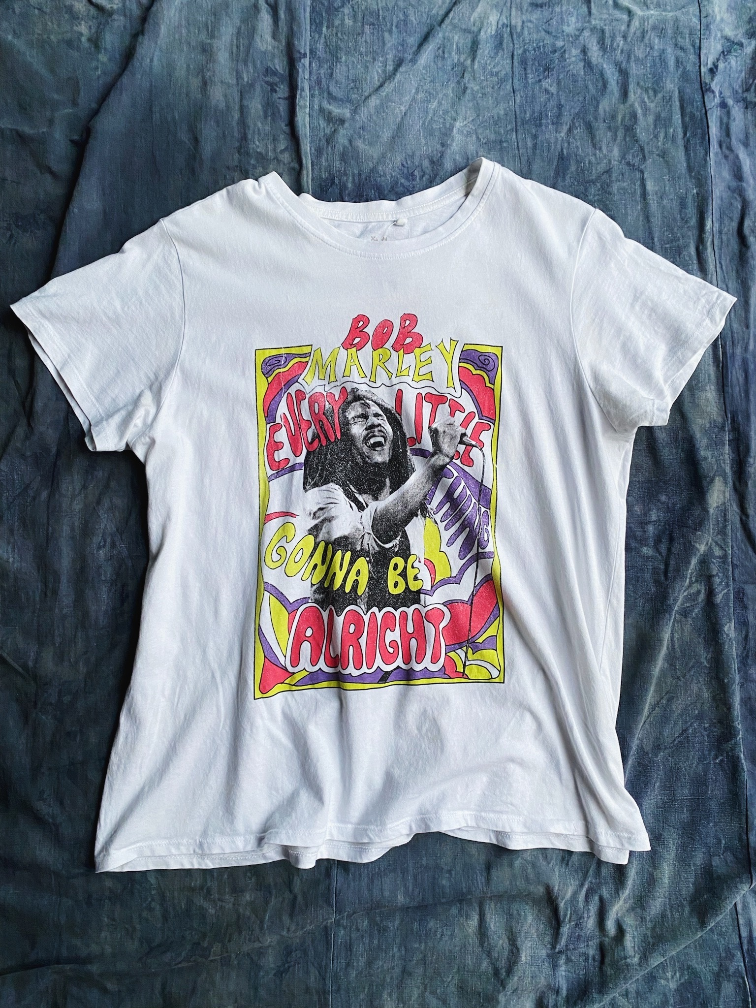 Vintage T-shirt “BOB MARLEY” / 牙買加 傳奇雷鬼音樂教父 巴布·馬利 紀念短踢
