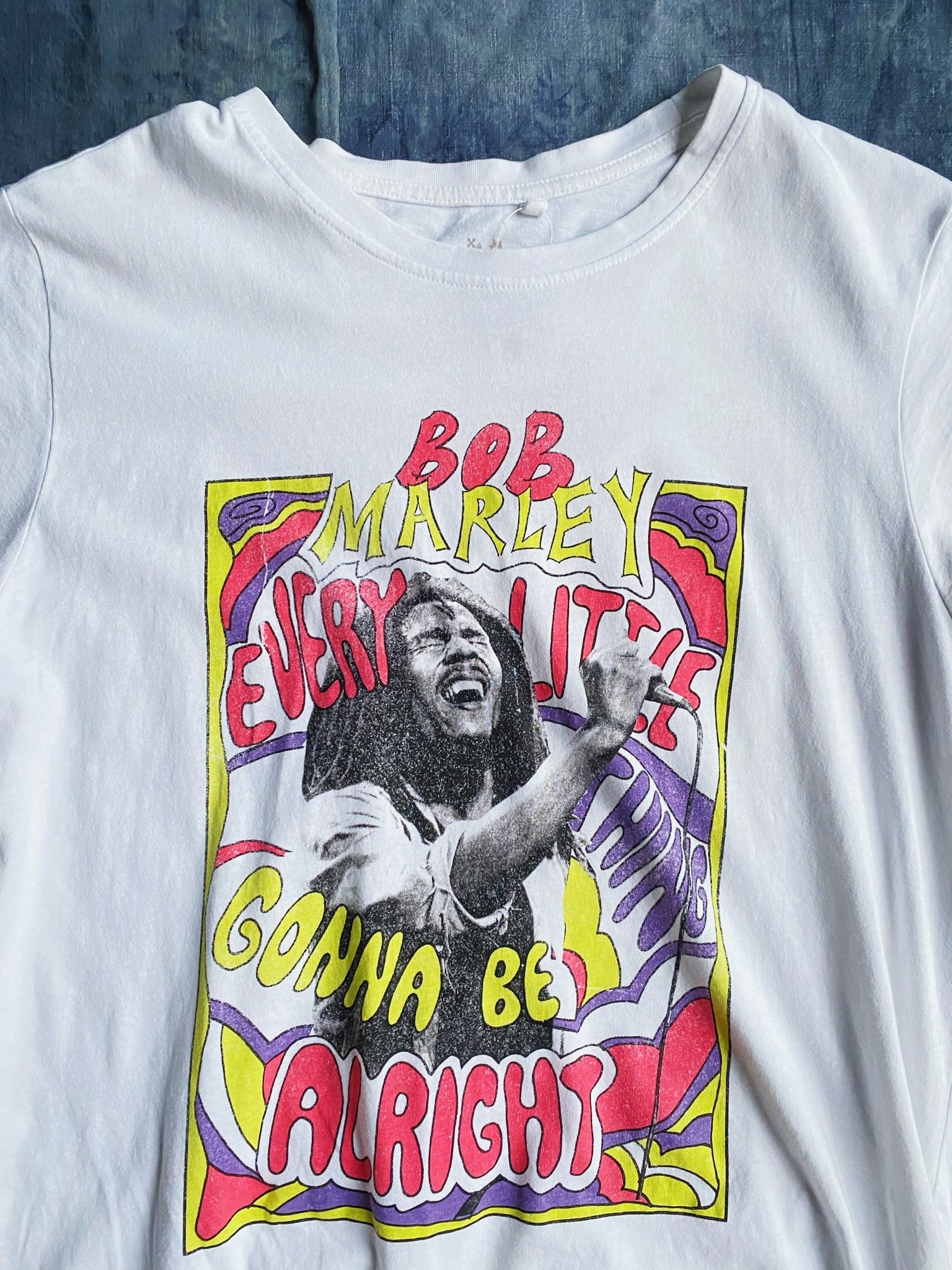 Vintage T-shirt “BOB MARLEY” / 牙買加 傳奇雷鬼音樂教父 巴布·馬利 紀念短踢