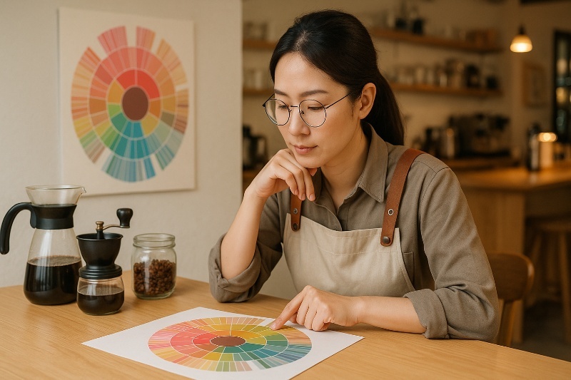從一杯 HOFFE 咖啡開始，練習用 SCAA 風味輪找出屬於你的風味詞