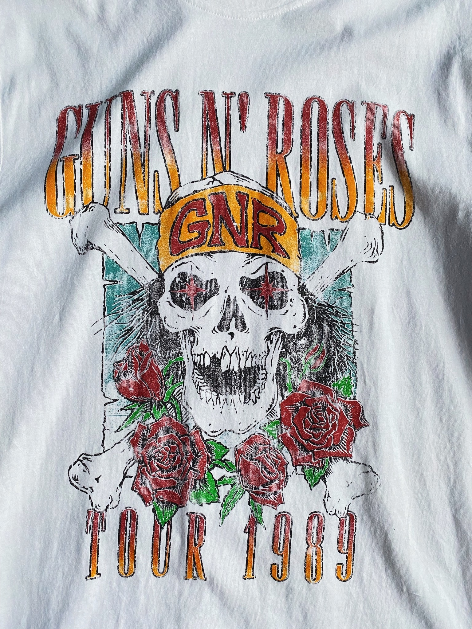 Vintage T-shirt “Guns N' Roses” / 美國經典重金屬樂團 槍與玫瑰 紀念短踢