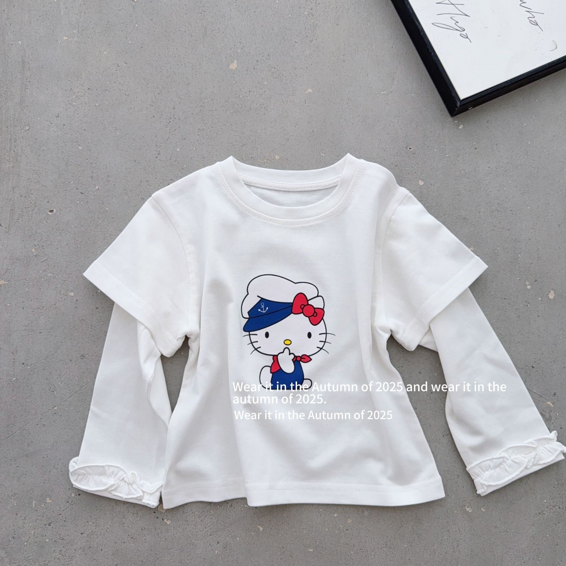 海軍貓貓長袖上衣