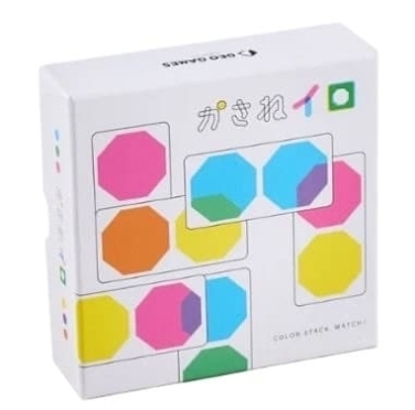 色彩疊疊 日文版內附繁體中文說明書