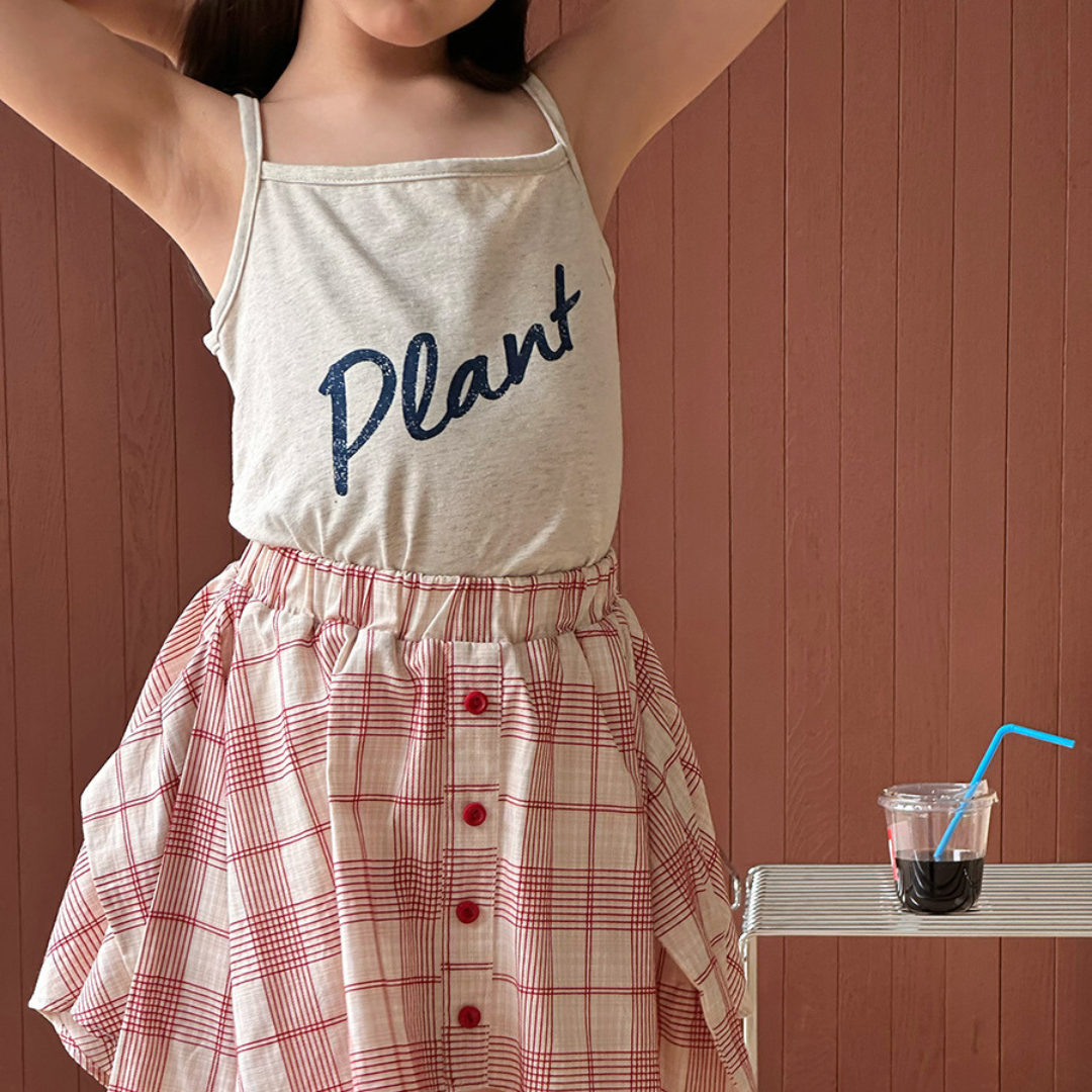 25夏 美式百搭吊帶背心