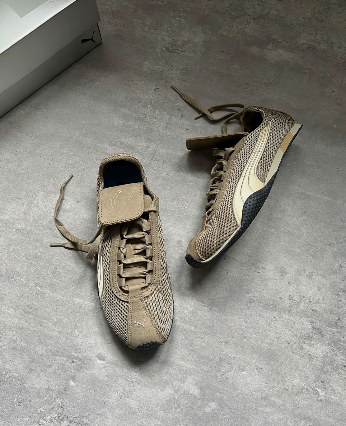 Open YY X PUMA  H-Street 灰棕薄底休閒鞋  男女款 百搭耐磨潮鞋 🐾Aug25