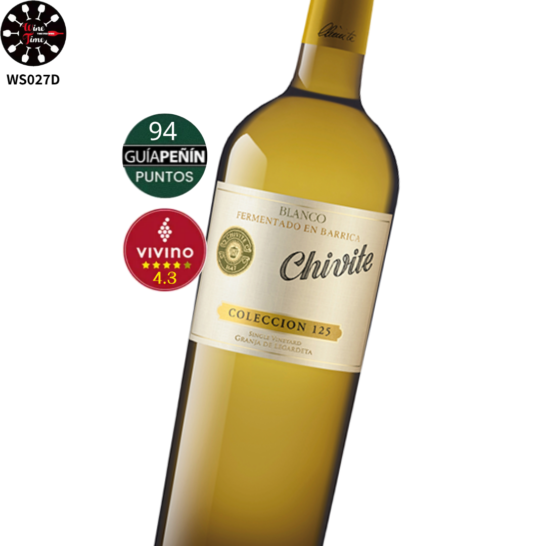 Chivite Coleccion 125 Blanco 2022 Navarra|西班牙國王和皇后御用酒款