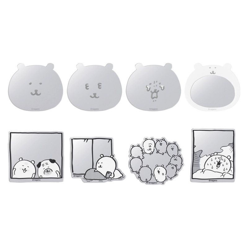 預訂｜白熊 鏡面貼紙 Mirror Sticker 隨機款式