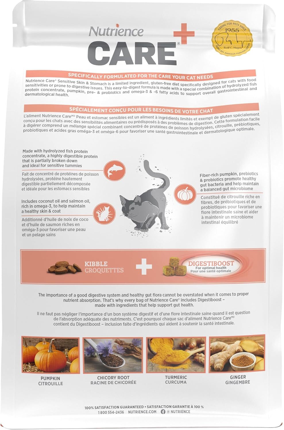 Nutrience  Care® Sensitive Skin & Stomach ．5lb / 11lb