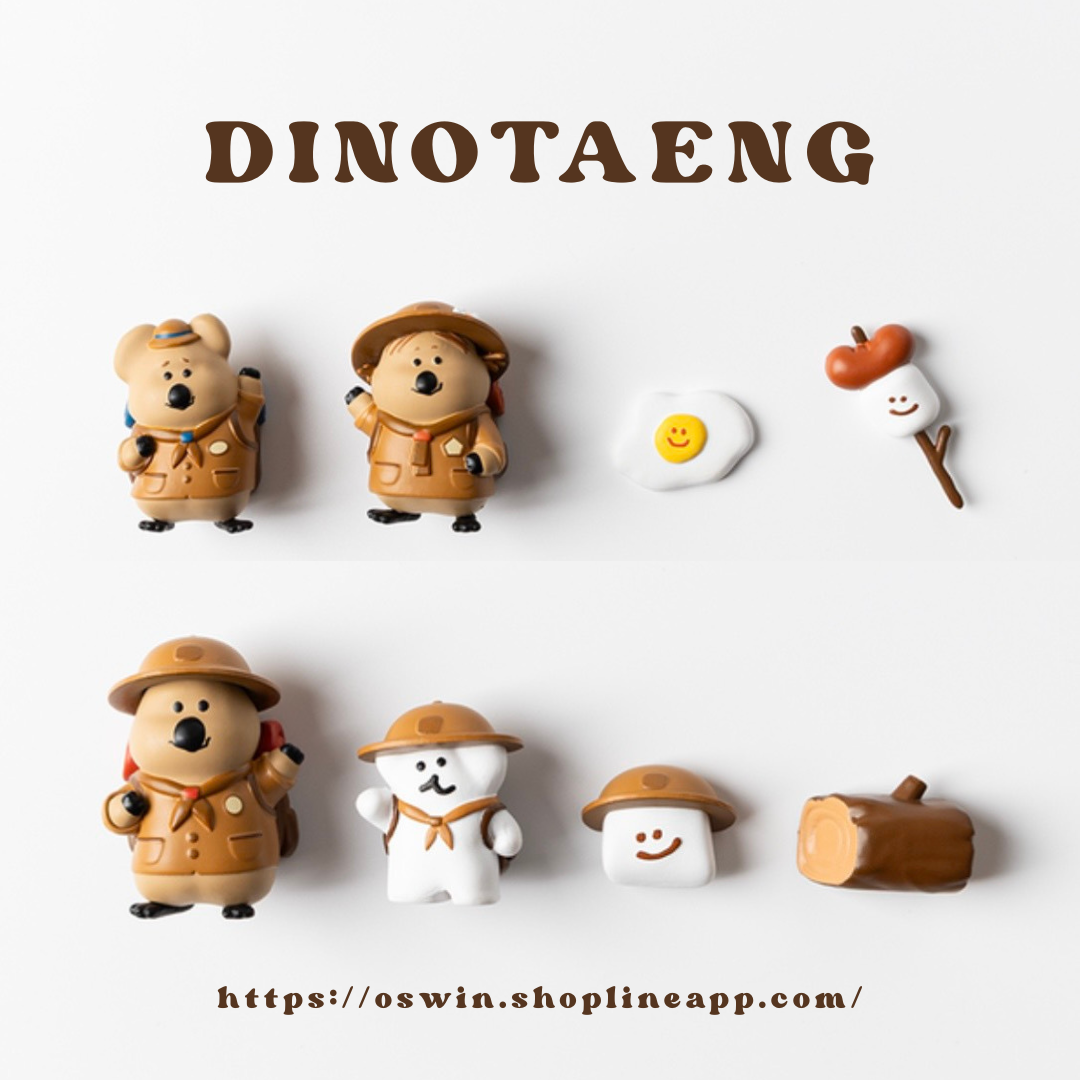 韓國 Dinotaeng 童子軍系列 磁鐵組