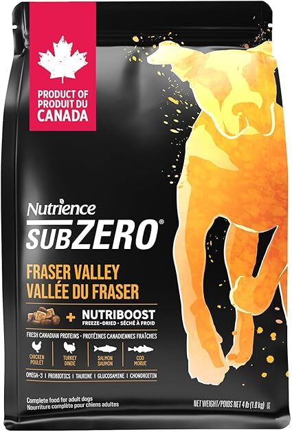 Nutrience SubZero凍乾無穀物系列．鮮雞肉+火雞+海魚 全犬配方1.8kg/10kg