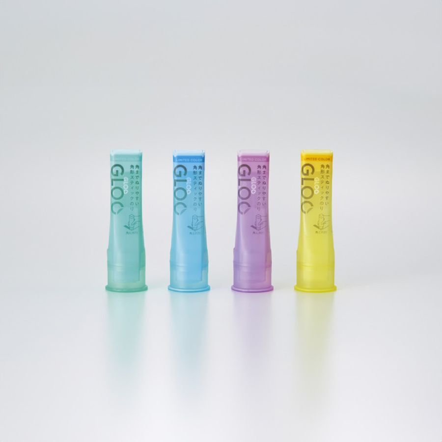冰淇淋限定色 GLOO 時尚方形口紅膠 強黏型｜日本 KOKUYO