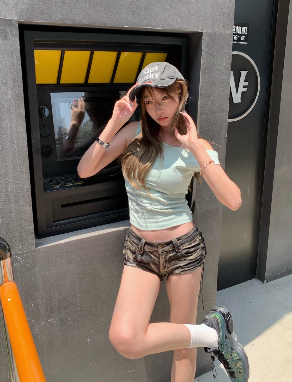 SALOMON  XT-WHISPER VOID 鎏光綠 趙今麥同款 反光跑鞋 男女同款 減震輕量潮流慢跑鞋 Aug25