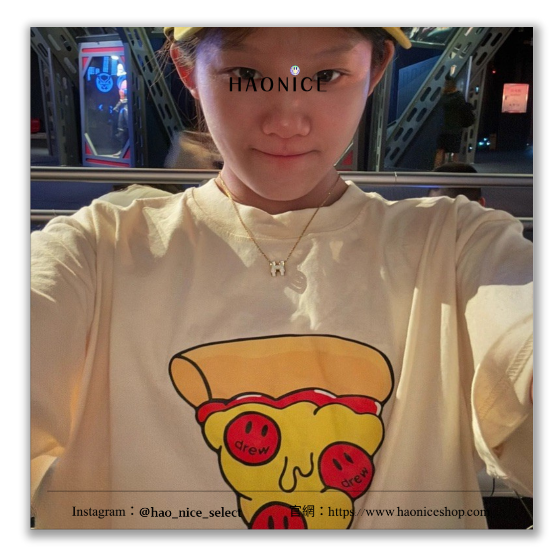 【HAO NICE】25SS🔥DREW HOUSE 卡通玩偶系列 經典logo 牽絲披薩短袖 短T