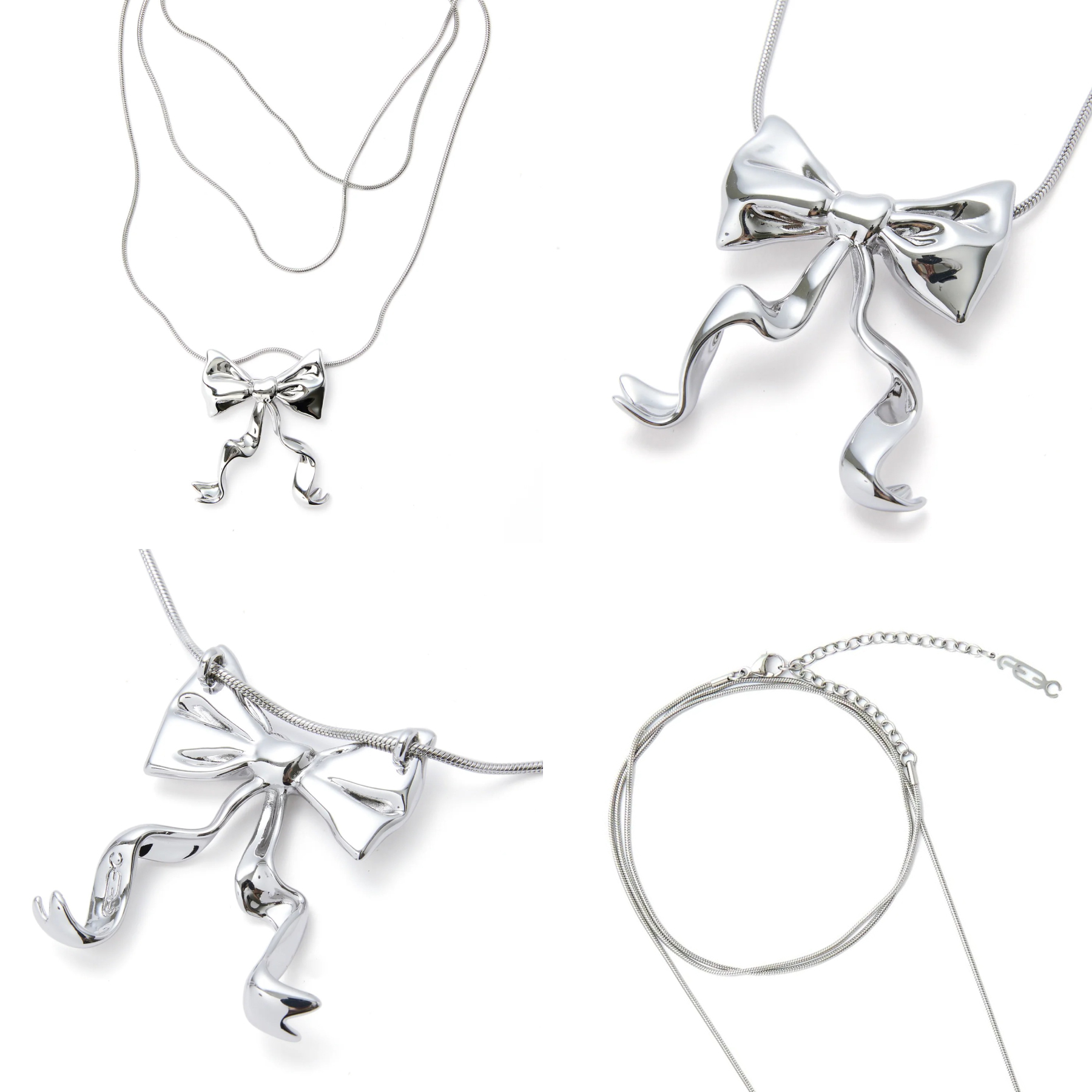 Fe3c Mega Bow Tie Necklace 蝴蝶結 項鍊