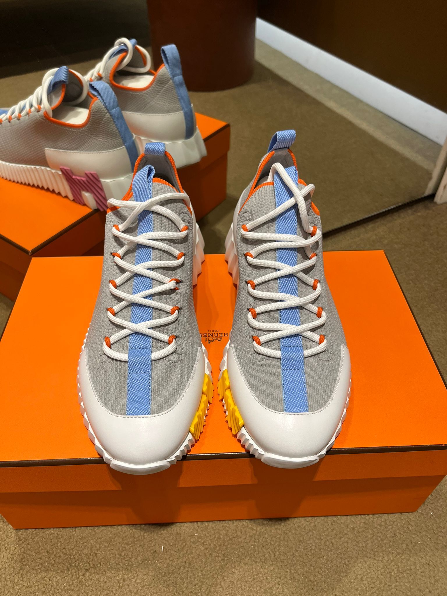 Lift slip-on sneaker multicolore / gris quartz (可預訂size)