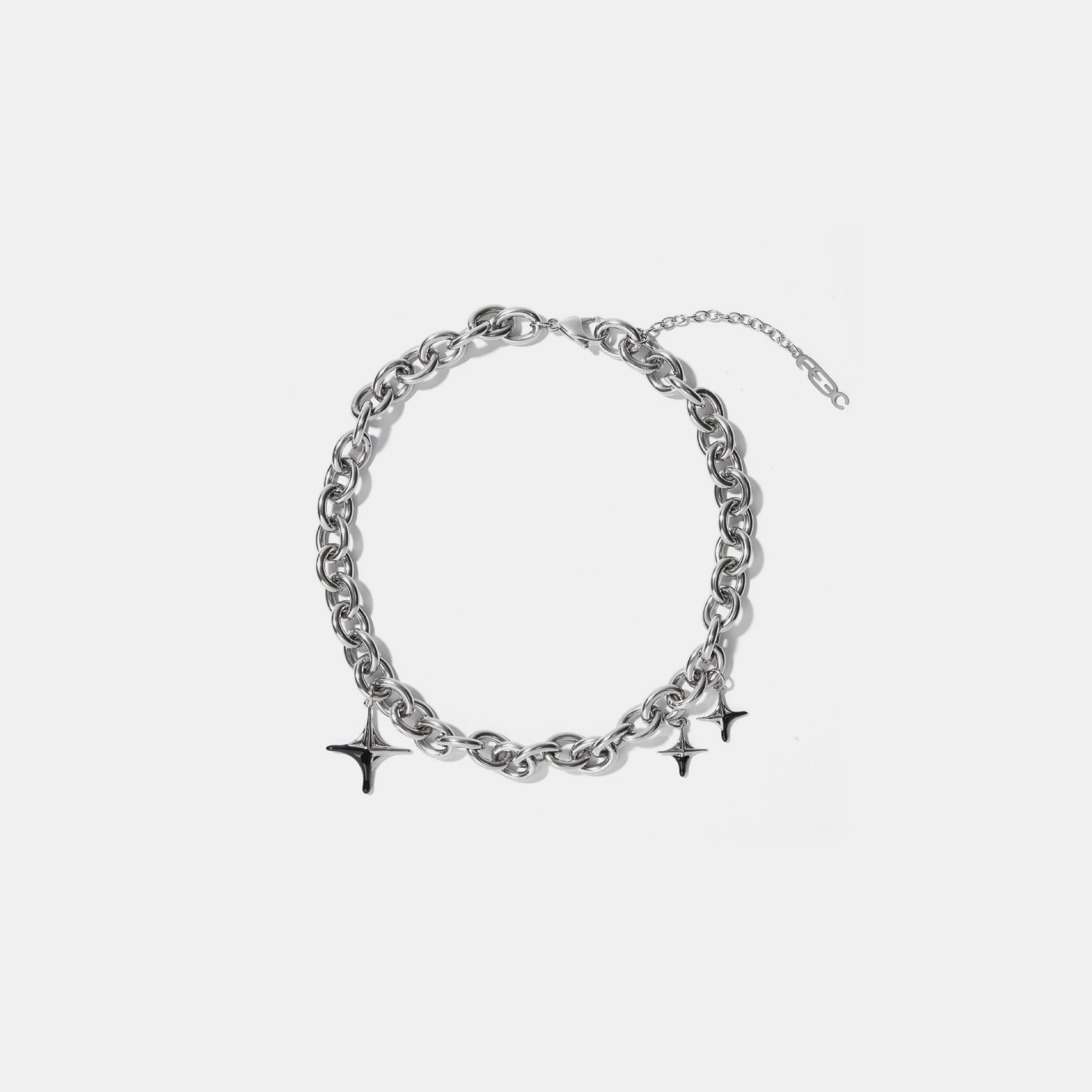 Fe3c Triple Drip Bling Bling Chain 大小滴膠 星星 項鍊