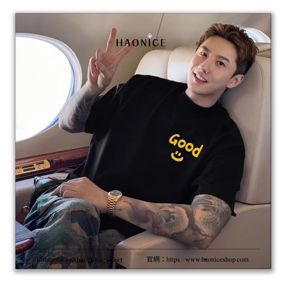 【HAO NICE】25SS🔥DREW HOUSE 經典字母logo 笑臉GOOD短袖 短T