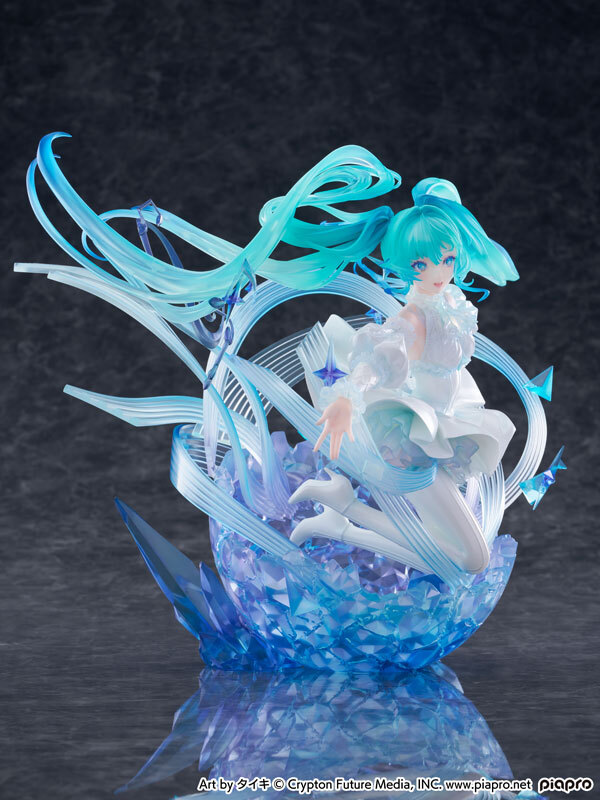 Sep SSF SHIBUYA SCRAMBLE FIGURE Hatsune Miku -Crystal Dress Ver.- 1/7 Scale Figure Pre-order