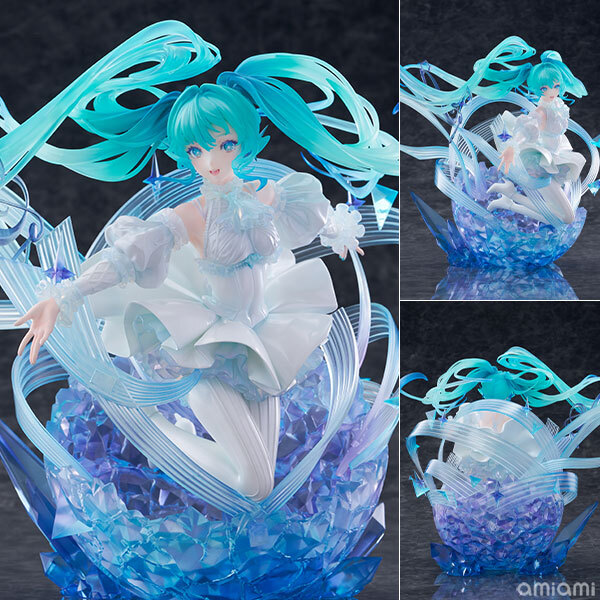 Sep SSF SHIBUYA SCRAMBLE FIGURE Hatsune Miku -Crystal Dress Ver.- 1/7 Scale Figure Pre-order