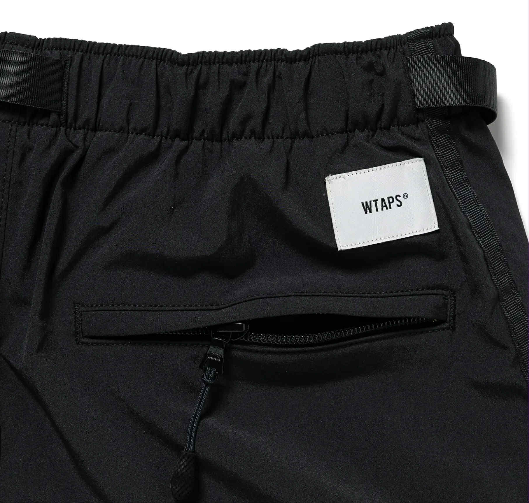 WTAPS SPSS2001 / SHORTS / POLY. TUSSAH | (BLACK)