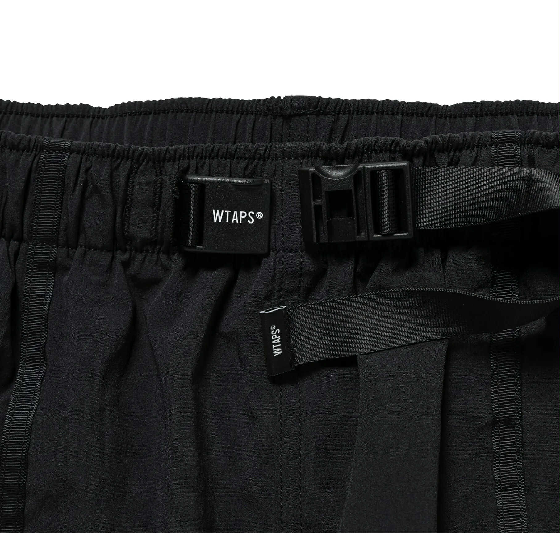 WTAPS SPSS2001 / SHORTS / POLY. TUSSAH | (BLACK)