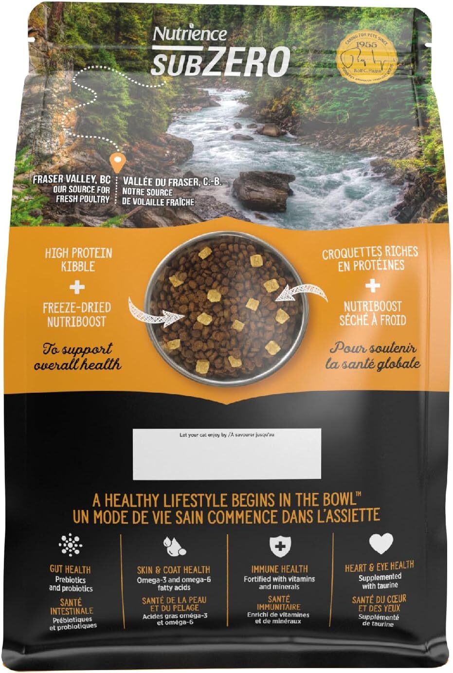 Nutrience Grain Free Black Diamond for Cats - Fraser Valley．1.8kg/4.5kg