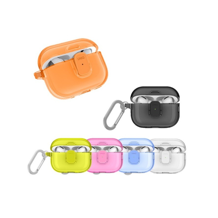UNIQ Glase Pro AirPods Pro 2 卡扣式保護套 (附登山扣)