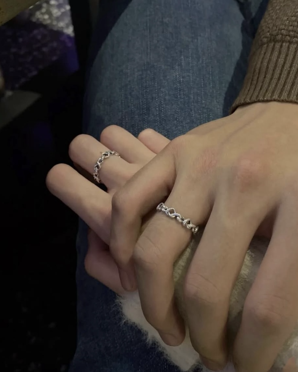 潘朵拉 PANDORA 愛心扭結戒指 925純銀