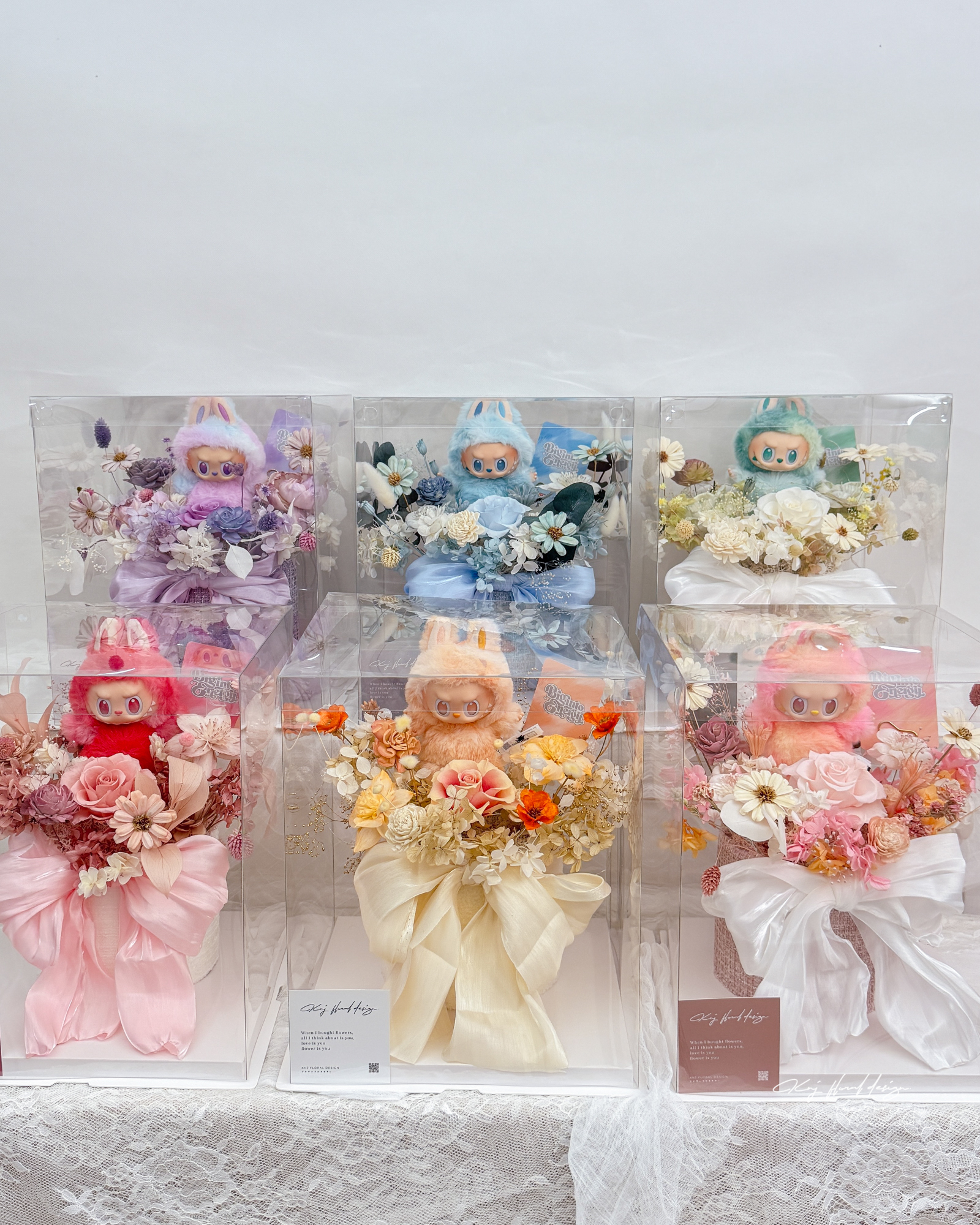 LABUBU 3.0 前方高能系列 永生花禮盒